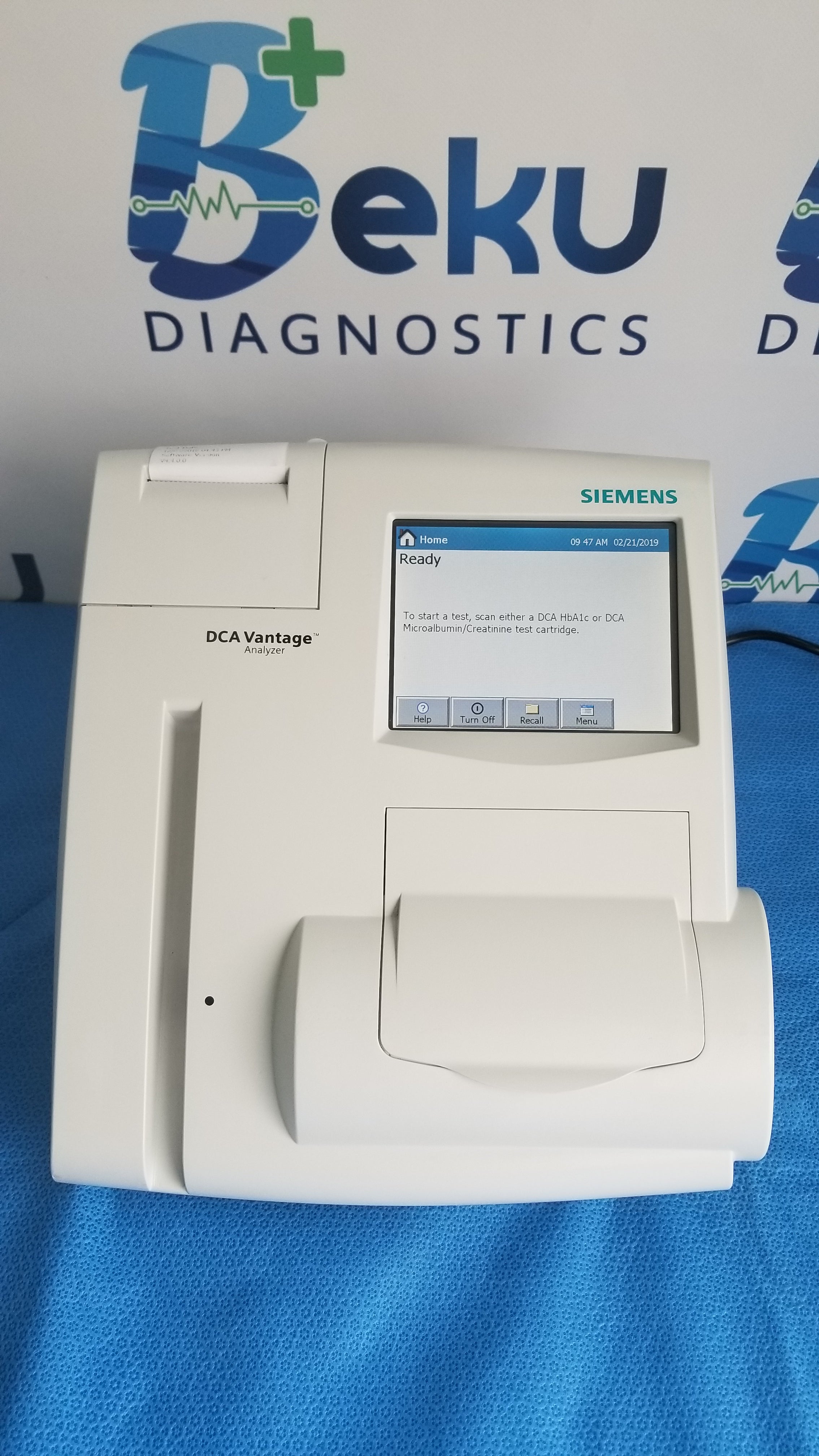 Siemens DCA Vantage Analyzer BekuDiagnostics